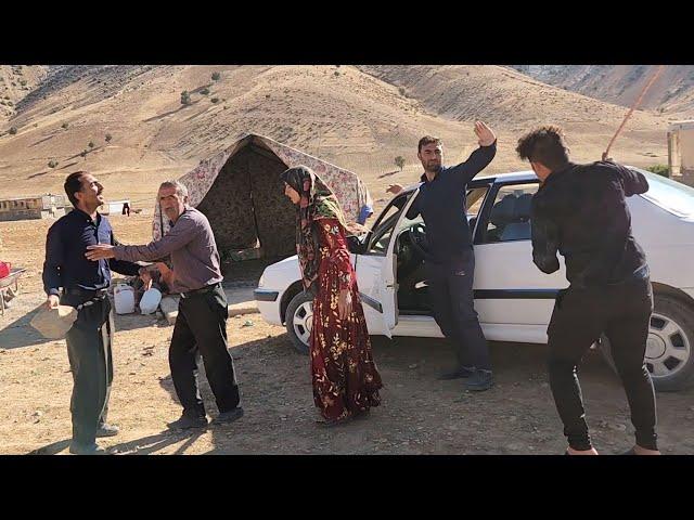 The fateful conflict: the confrontation between Raham and Nemat in the village