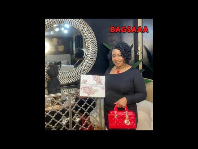 2024 LUXURY BAG REVIEW * "C*D LADY D-JOY BAG ft BAGSAAA" #REDPATENTLEATHER