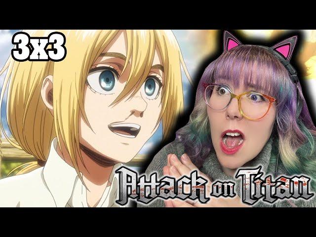 THIS IS CRAZY?!? - ATTACK ON TITAN SEASON 3 EPISODE 3 | ZAMBER REACTS