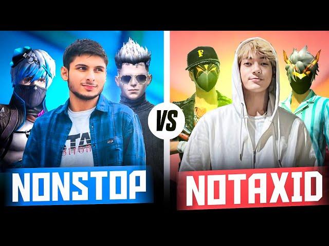 NONSTOP GAMING CHALLENGE NOTAXID FOR NG VS NG ON LIVE ! | NG E-SPORTS FRE FIRE