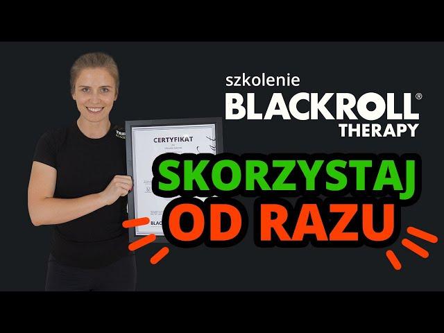 Paulina Machaj - praca trenera po BLACKROLL® THERAPY