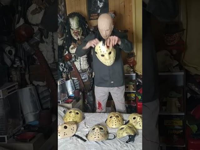 Jason Voorhees loves masks #mask #shorts #viernes13