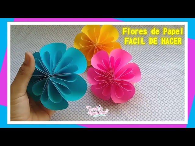 Paper Flowers - PRETTY AND EASY TO DO