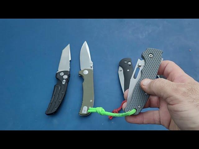 Top 5 beater knives and what I use them for. Benchmade, Demko, Hogue and Spartan.