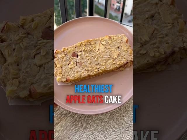 Apple Oats Cake | Healthy & Delicious #fitness #food #nutrition #dessert #recipe