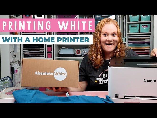 Absolute White Cartridge: Printing White with a Home Laser Printer