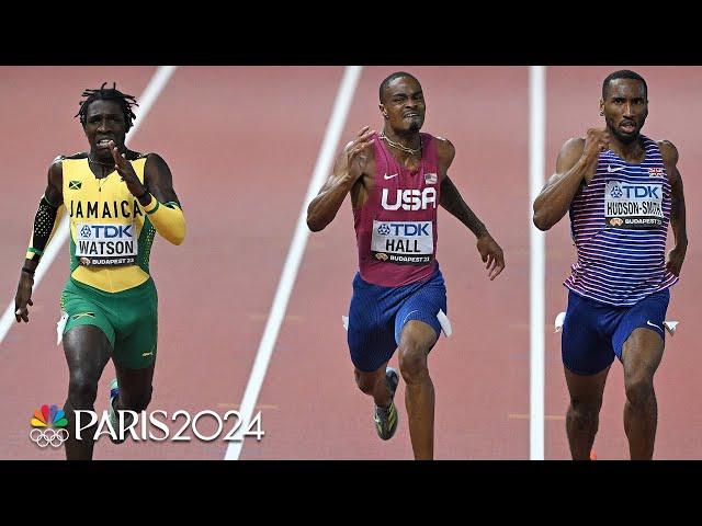 Another final, another upset: first time Worlds finalist wins thrilling men's 400m | NBC Sports