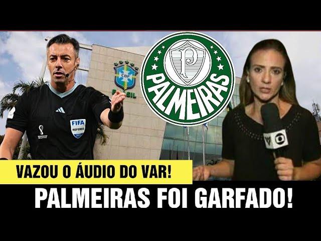 ÁUDIO DO VAR VAZA?! TORCIDA DO PALMEIRAS FICA SEM ACREDITAR NOTICIAS DO PALMEIRAS