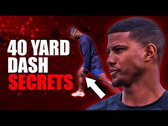 4 Secrets To A Great 40 Yard Dash