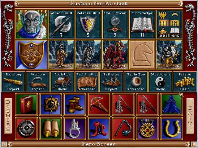 Heroes of Might and Magic 2- Dragon Wars (Impossible Mode, Part 2/2)