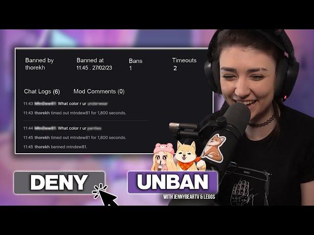 Unban Requests with Jennybeartv and Leg0s