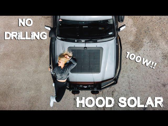 Best Solar Panel for Overlanding? Cascadia 4X4 Hood Solar