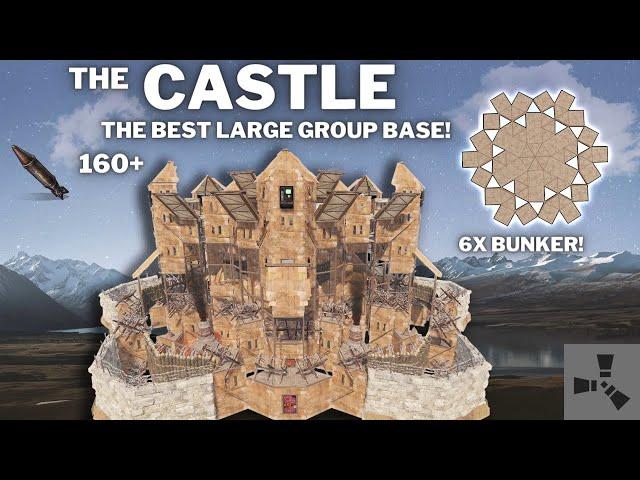 THE CASTLE TUTORIAL•THE BEST LARGE GROUP BASE•OPEN CORE•6BUNKERS•WIDEGAP•FUNNELWALL•BASEDESIGN 2023