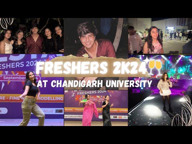 Freshers 2K24 At Chandigarh University  || Janmayjay Sapra