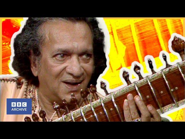 1985: RAVI SHANKAR - master of the SITAR | Maestro and Guru | Classic BBC Music | BBC Archive