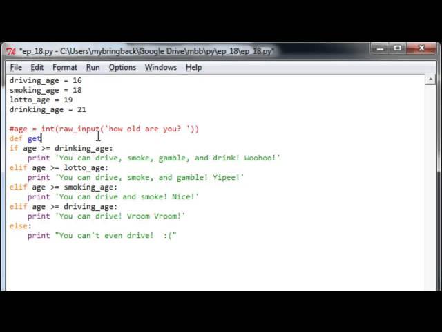 Learn Python Programming Tutorial 19 | Intro to Functions