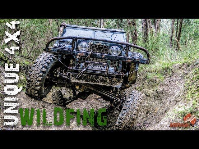 Crazy Landrover Series 2a | FLEX MONSTER | UNIQUE 4x4 | WiLdFiNg | ALLOFFROAD #129