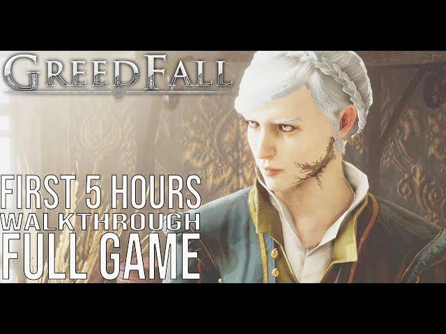 GREEDFALL Gameplay Walkthrough Part 1 - No Commentary (#GreedFall Full Game Walkthrough) GreedFall