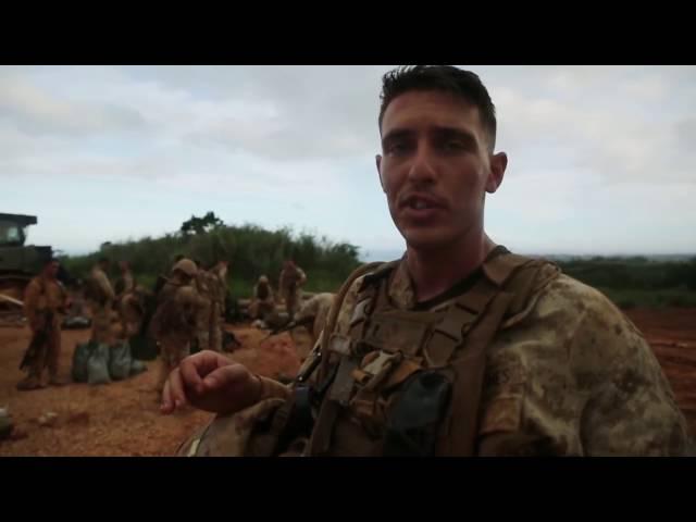 US Marine Door Breaching Technique.