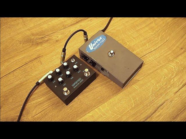 Analog Fox Super Fuzz vs Univox - Quick Demo