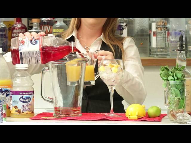 Ocean Spray® Solutions - Hot New Cocktail - Tropical Escape Punch