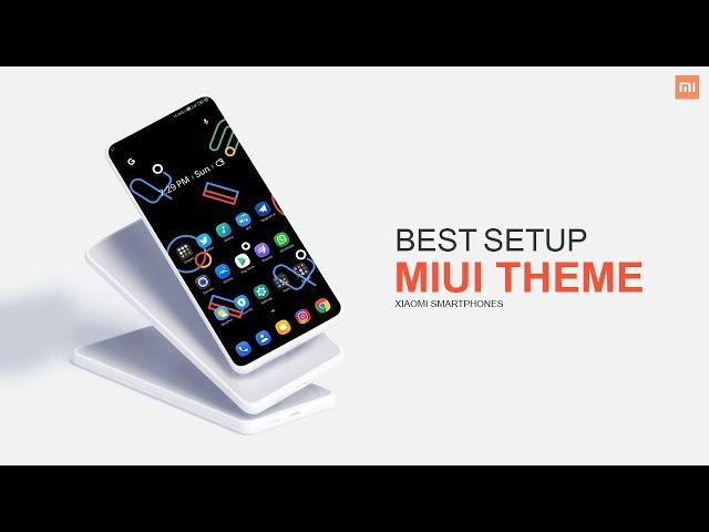 Best MIUI Theme Setup For All Xiaomi Phones  | New Stylish Home-screen, Best Icons & Walls