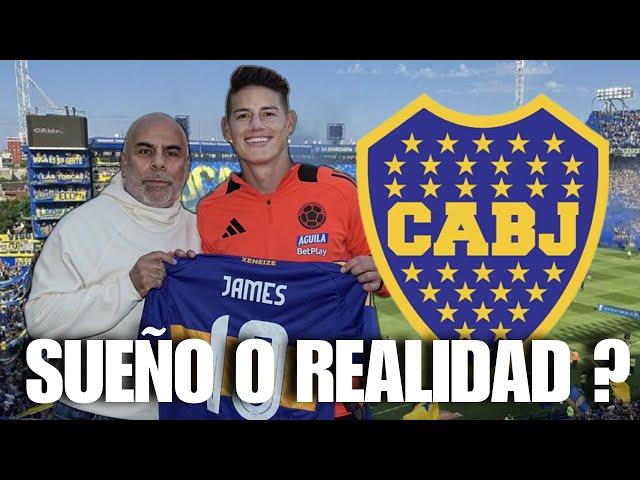 JAMES RODRIGUEZ A BOCA ? SUEÑO O REALIDAD ? MI OPINION !