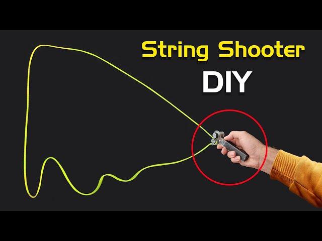 DIY String Shooter | How to make a String Shooter | DIY Zip string