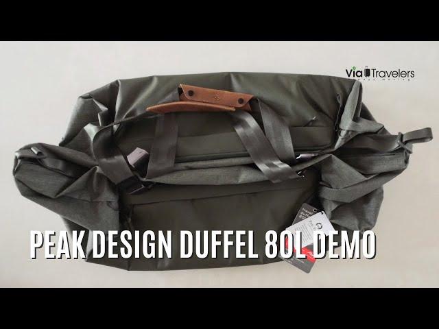 Peak Design Duffel 80L Review - Why This Bag Is a Game Changer!