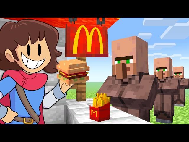 I Opened a McDonalds In Minecraft