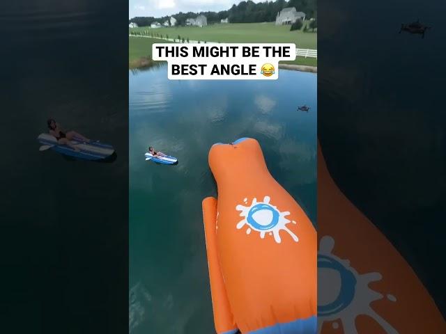 The Craziest Angle of This Blob Launch!