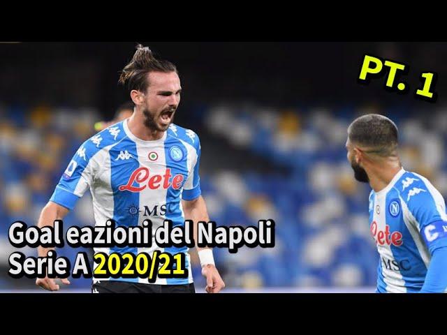 Goal e azioni del Napoli Serie A 2020/21 (girone d'andata)