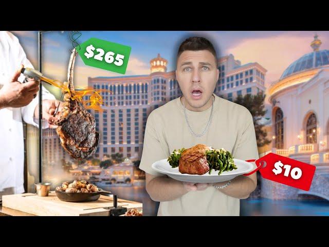 Cheap Steak VS Expensive Steak in Las Vegas