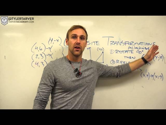 Composite Transformations on a Coordinate Plane (Tarver Academy Math)