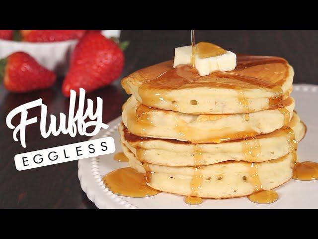 Eggless Fluffy Pancakes | Easy One Bowl | How Tasty Channel