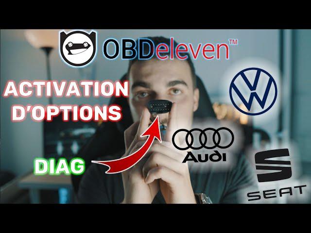 How to activate vehicle's options on VW groups ? OBDeleven