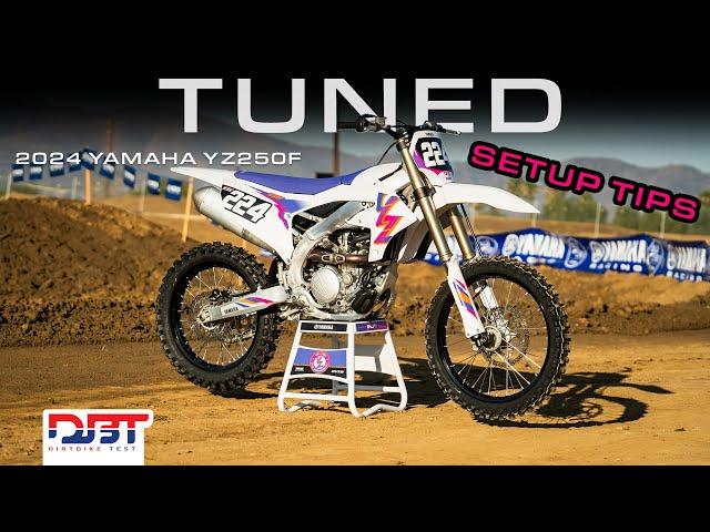 2024 Yamaha YZ250F Setup Tips | Dirt Bike Test