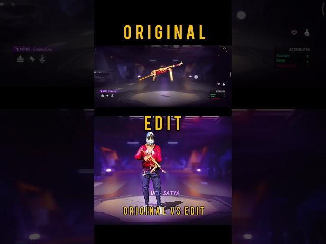 Original Vs Edit  Free fire edit #freefire #editing #shorts #freefireshorts #shortsfeed #short