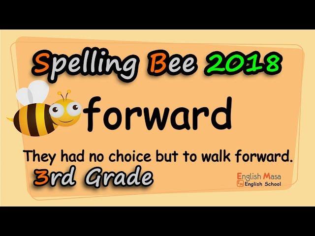 3rd Grade Spelling Bee Training Video