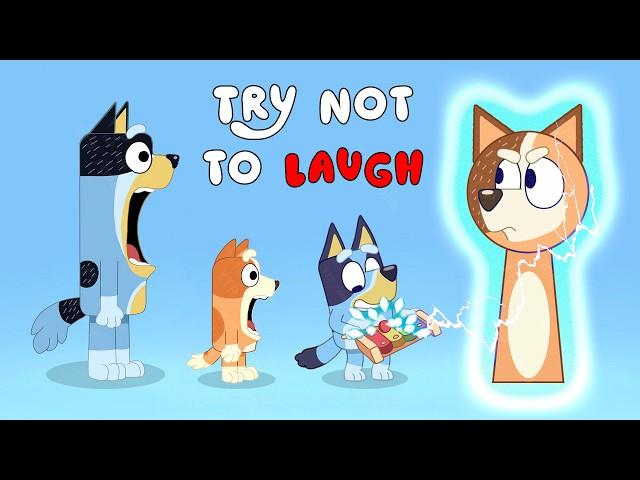 BLUEY TRY NOT TO LAUGH (GIGGLE STORM)