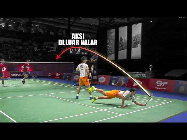 Gak Cukup Dengan Latihan..! Yang dilakukan Pemain Badminton Ini Diluar Nalar Komentator & Penonton