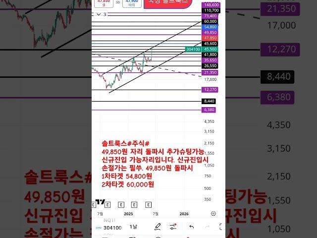 솔트룩스#주식#  추가상승  가능?  어디서 사요?  조정나오나요?