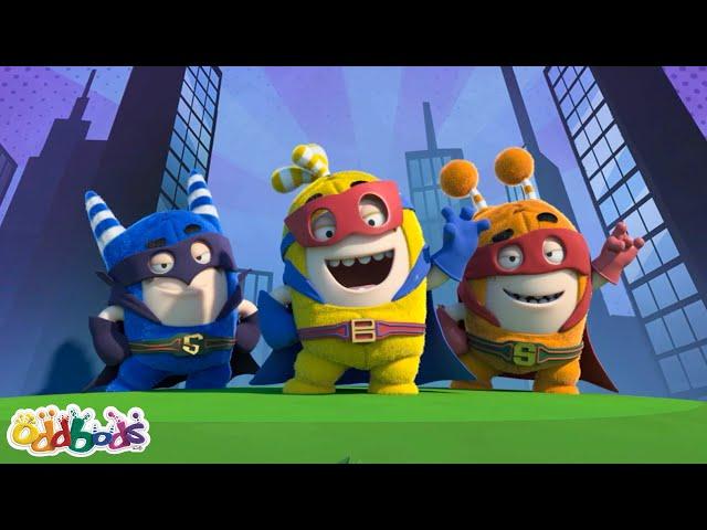 Superhero Showdown!  | Oddbods TV Full Episodes | Funny Cartoons For Kids