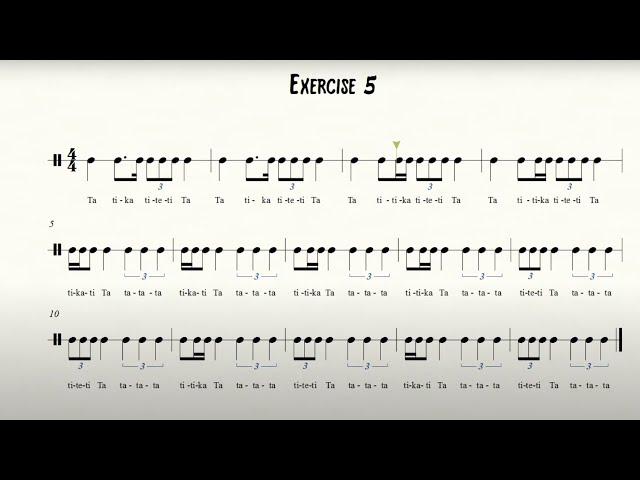RHYTHM EXERCISE YOU NEED TO KNOW BEFORE SIGHT READING on piano, violin, or drum