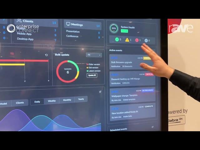 Enterprise Connect 23: Barco Exhibits XMS Cloud Management Platform for ClickShare