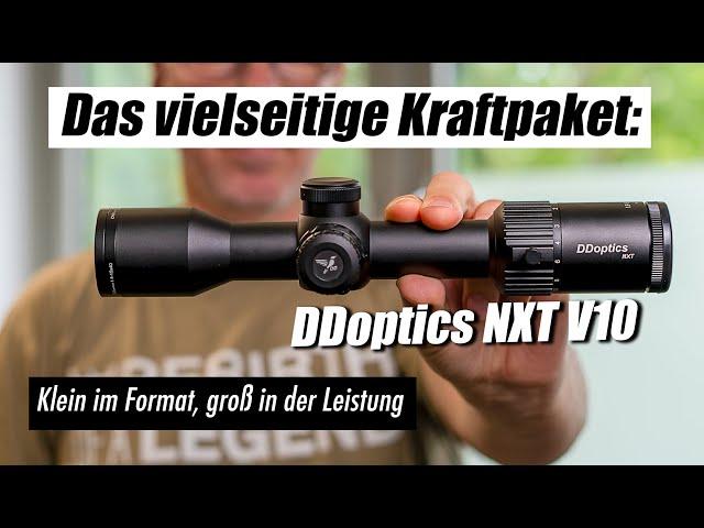 Ultra-kompaktes Jagdzielfernrohr: DDoptics NXT V10 1,5-15x40 | JAGD TOTAL