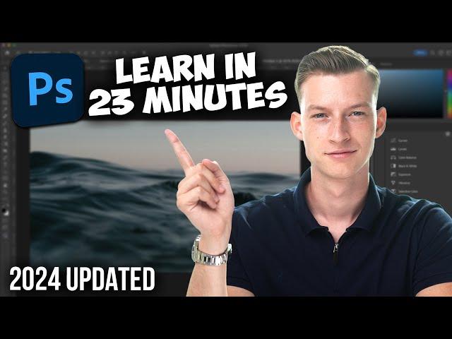 Photoshop Tutorial for Beginners 2024 | Everything You NEED to KNOW!