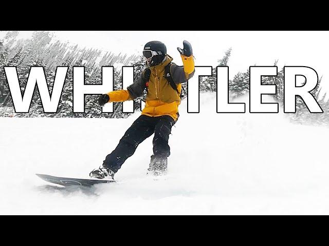 BACK HOME SNOWBOARDING IN WHISTLER, CANADA