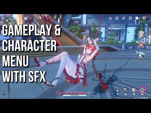 Camellya Character Menu & Gameplay Animations in HD with SFX!!! Wuthering Waves 1.4