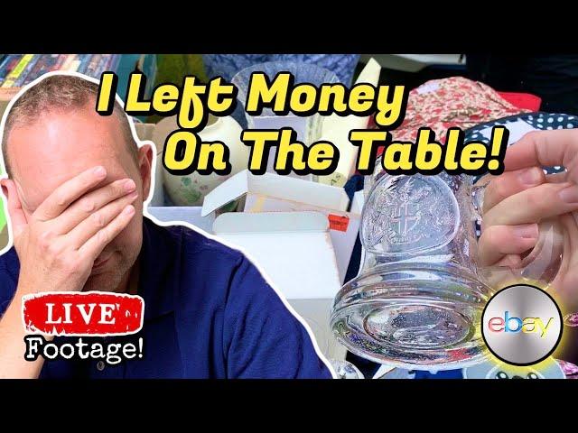 Horrabridge Car Boot Sale | I Left Easy Money On The Table! | UK eBay Reseller